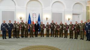 Awanse generalskie w SZ RP, SG, SOP, SW oraz SKW w Belwederze